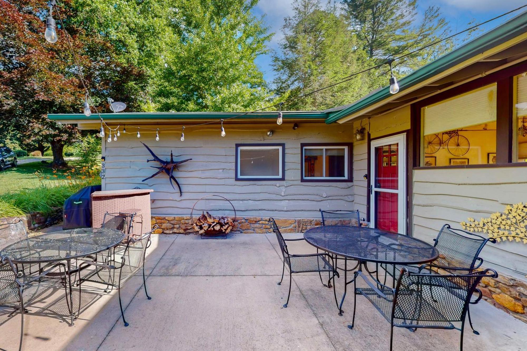Вилла Bull Creek Peaceful Escape Эшвилл Экстерьер фото