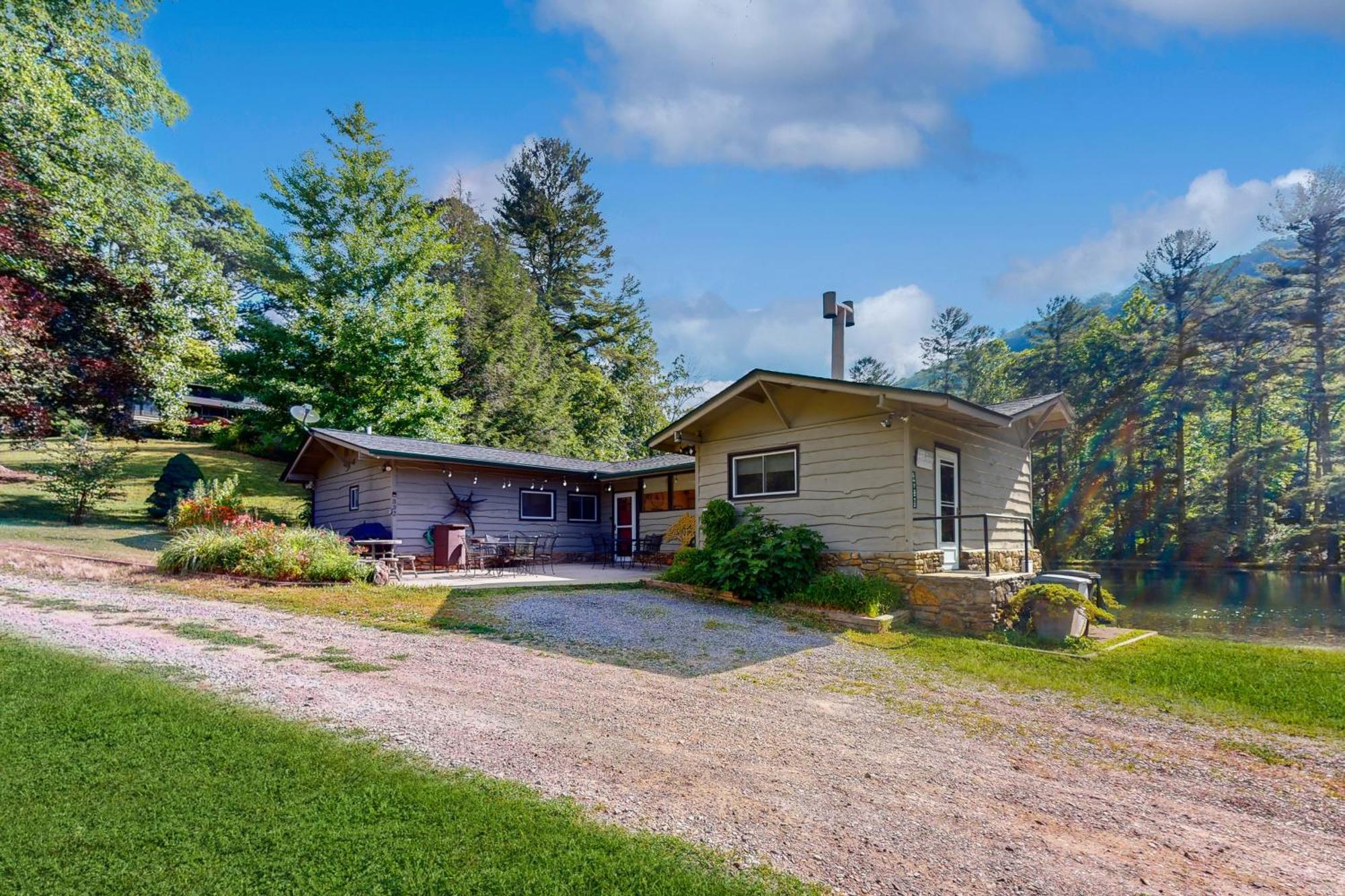 Вилла Bull Creek Peaceful Escape Эшвилл Экстерьер фото