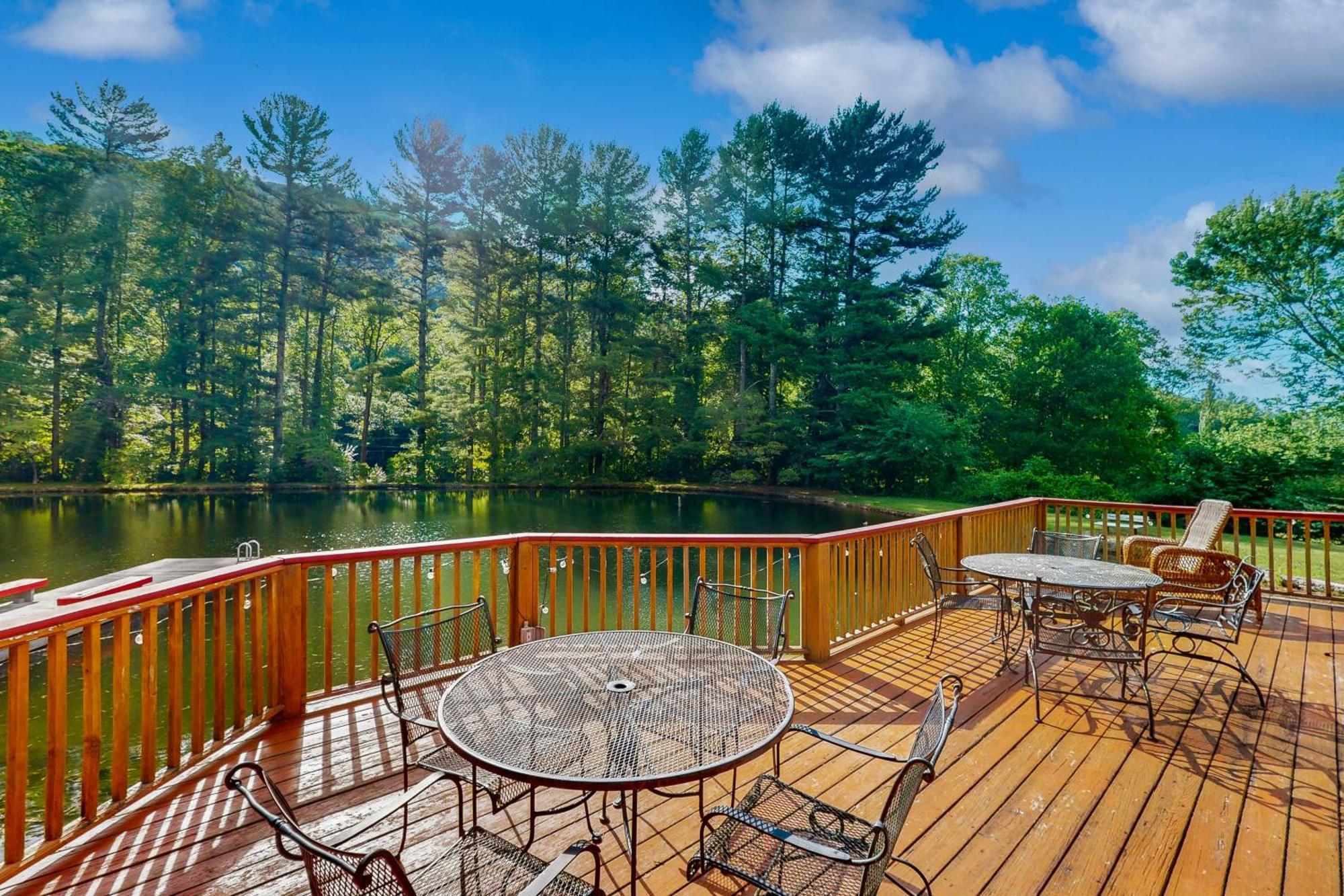 Вилла Bull Creek Peaceful Escape Эшвилл Экстерьер фото